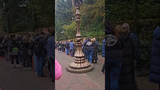 Danse macabre opening day queue Efteling [upl. by Llemaj55]