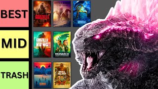 I Ranked Every Godzilla MonsterVerse Movie [upl. by Martita]