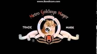 MetroGoldwynMayer logo 1957 with the 1995 roaring sound [upl. by Nnairahs597]