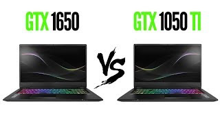 GTX 1650 Laptop vs GTX 1050 TI Laptop  GTX 1050 TI Laptop vs GTX 1650 Laptop [upl. by Zach759]