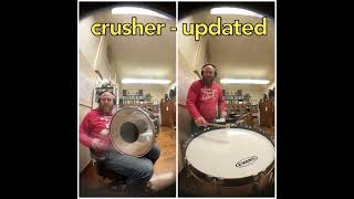 LT VB Drumline  “crusher  bass drum updated 2024” [upl. by Mechelle]