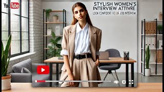 Stylish Womens Interview Attire Look Confident for Your Next Job Interview in 2024 [upl. by Maible]