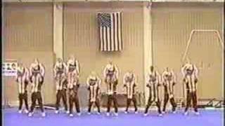 20002001 North Carolina State Cheerleading Skills Tape [upl. by Arracat]