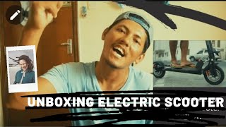 UNBOXING E10 2020 ELECTRIC SCOOTER  TESTING  TEAM HANGLOOSE [upl. by Karlene657]