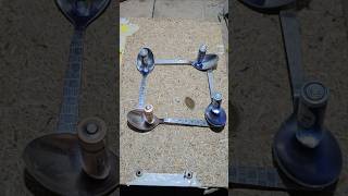 Spoons And Battery Experiment 🔋 shorts viral tranding youtubeshort experiment [upl. by Ertemed792]