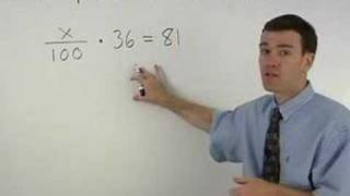 Math Percentages  MathHelpcom  Algebra Help [upl. by Tedder728]