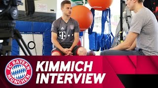 Joshua Kimmich on his Strength Training  Interview [upl. by Adahsar]