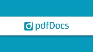 Bundle PDFs easily with pdfDocs Binder [upl. by Lanuk889]