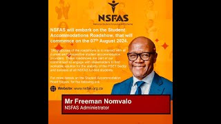 NSFAS Student Accommodation Roadshow [upl. by Courtney661]