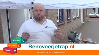 traprenovatie met ledverlichting [upl. by Retrac]