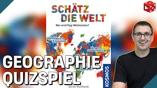 Schätz die Welt  Ein Geographie Quizspiel von Günther Burkhardt Kosmos 2022 [upl. by Leamse796]