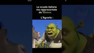 Le scuole italiane in breve con Shrek [upl. by Leiram]