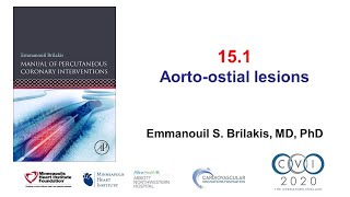 151 Aortoostial lesions  Manual of PCI [upl. by Resaec]