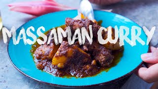 How To Cook Thai Massaman Curry  Massaman Moo  Authentic Family Recipe 34 [upl. by Anitnatsnoc571]