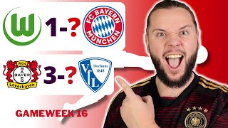 Bundesliga Gameweek 16 Predictions amp Betting Tips [upl. by Sterne]