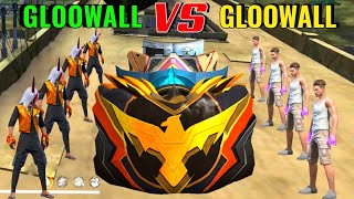 Gloowall vs Gloowall Skin Fight 😈 CsRanked New Gloowall Skin Challenge 😱 NOOB vs PRO  Free Fire 🔥⚡ [upl. by Delastre]