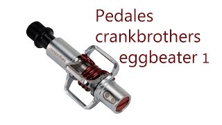 PEDALES automáticos MTB CRANK BROTHERS Eggbeater ✅ Minimalismo y funcionalidad [upl. by Esadnac127]