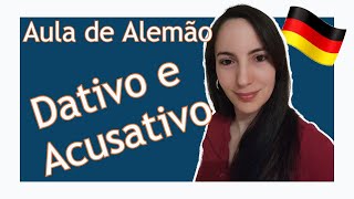 Dativ und Akkusativ – Dativo e Acusativo Aula de Gramática – Alemão A1 – A2  Explicação Português [upl. by Lihka980]