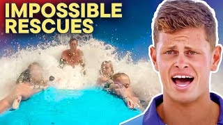 Rescues That Defy All Odds  Bondi Rescue [upl. by Enomys342]