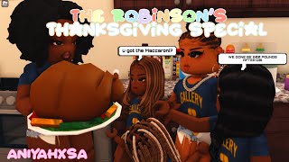 OUR THANKSGIVING DAY FAMILY DRAMA  Bloxburg Roleplay  ROBLOX ROLEPLAY [upl. by Kachine]