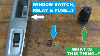 How To Test A Power Window Relay Switch and Fuse [upl. by Melessa885]