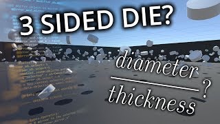 How Thick is a 3 Sided Die WRONG  see update [upl. by Atiuqes]