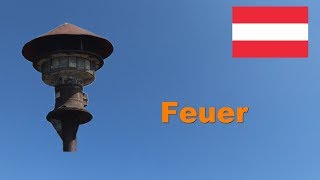 Sirenensignal quotFeuerquot Österreich [upl. by Anilejna393]