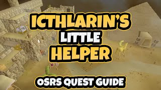 OSRS  Icthlarins Little Helper Quest Guide Ironman Friendly [upl. by Ahsrav]