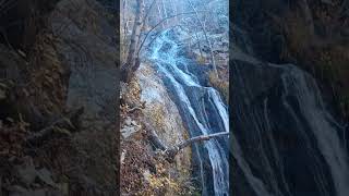 Cooper Canyon Falls side view  Angeles Natl Forest [upl. by Uchish883]