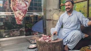 Meat Shop  Lamb Cutting  Expert Butcher  Amazing  Meat Cutting [upl. by Hescock216]