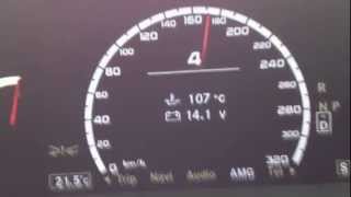 Mercedes Benz Cl63 AMG acceleration 0200 [upl. by Sidoeht190]