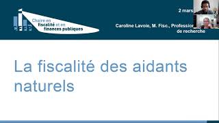 Webinaire  Les crédits dimpôt pour les personnes proches aidantes PPA [upl. by Dupuy227]