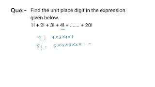 NUMBER SYSTEM । UNIT DIGIT । SSC CGL 2024 [upl. by Olney]