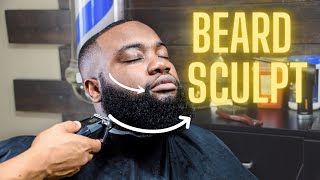 HOW TO SHAPE A BEARD  STEP BY STEP TUTORIAL  BEARD SHAPING [upl. by Columbus]