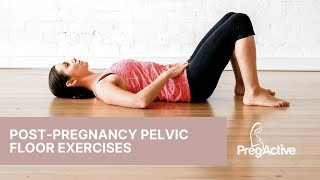 Post Pregnancy Pelvic Floor Exercises  Safe and Effective [upl. by Anerehs]