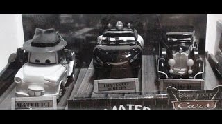 Disney Pixar Cars Toon  Mater Private Eye Die Cast Set from the Disney Store [upl. by Anilram477]