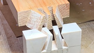 How I cut a Japanese Rising Sun Dovetail  an honest first attempt [upl. by Ila]