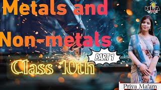 Metals vs NonMetals Key Differences Explained  Chemistry Basics Part1  Priya Maam [upl. by Eecyal]