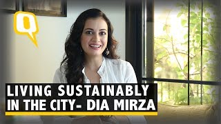 Dia Mirza on Living Sustainably in the Urban Jungle [upl. by Oniliuqnart452]