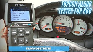 Topdon AL 500  Taugt ein Diagnosegerät für 60€ [upl. by Herald126]