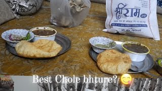 cheap Chole bhture vs expensive Chole bhture  best   cholebhaturae streetfood foodie [upl. by Airenahs]