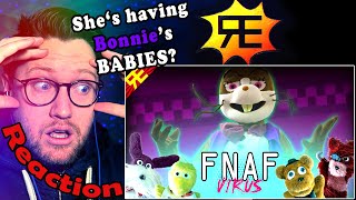 FNAF the Musical Virus by Random Encounters REACTION  WAIT WHAT [upl. by Assenev]