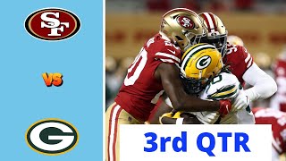 Green Bay Packers vs San Francisco 49ers Full Highlights 3rd QTR  NFL 2023 Divisional Round [upl. by Aihsas]