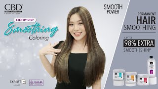 Step by Step Smoothing Coloring Using CBD Smooth Power [upl. by Aitam821]