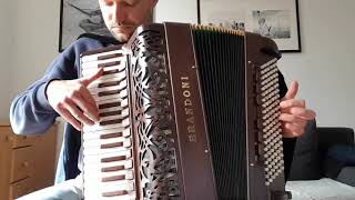 Böhmischer Traum Fdur  Lauf im 2 Teil Akkordeon Accordion Musik [upl. by Crelin202]