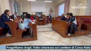 Progettiamo Angri quotfatta chiarezza su cantiere di Corso Italiaquot [upl. by Dlopoel]