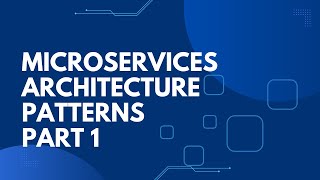 Паттерны микросервисной архитектуры часть 1 Microservices architecture patterns part 1 [upl. by Hillery]