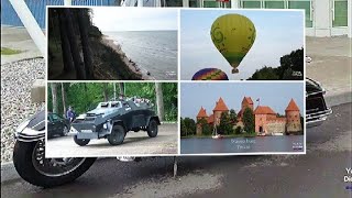 Sehr schöne Motorradtour durch das Baltikum Polen Litauen Lettland Danzig Gdańsk Vilnius Riga Fähre [upl. by Tekcirc362]