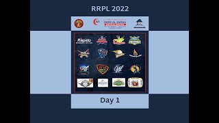 RRPL Cricket Tournament 2022  Day 1  Kuwait [upl. by Nauhs]