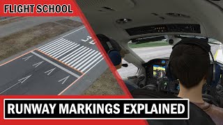 Runway Markings Tutorial  Explanation  MSFS 2020  XPlane [upl. by Rehpinnej]